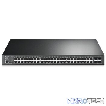 TP-Link TL-SG3452P JetStream 52-port Gigabit L2+ Managed Switch with 48-port PoE+