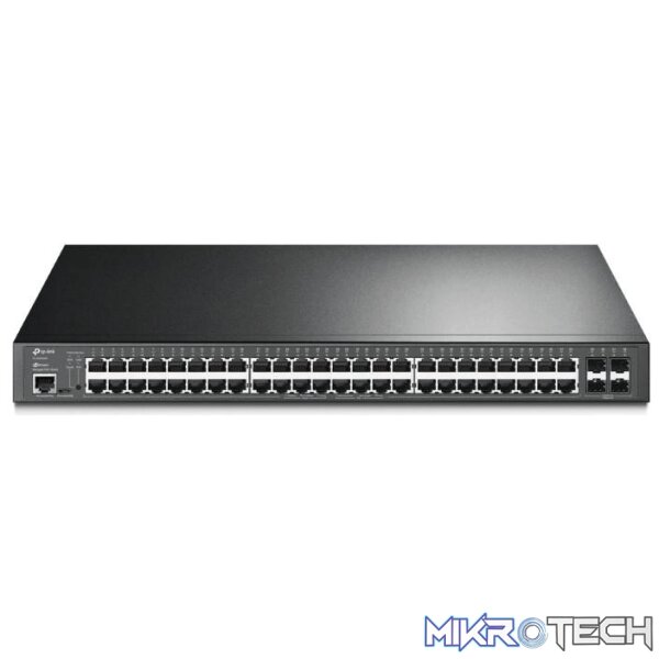 TP-Link TL-SG3452P JetStream 52-port Gigabit L2+ Managed Switch with 48-port PoE+ TP-Link TL-SG3452P JetStream 52-port Gigabit L2+ Managed Switch with 48-port PoE+