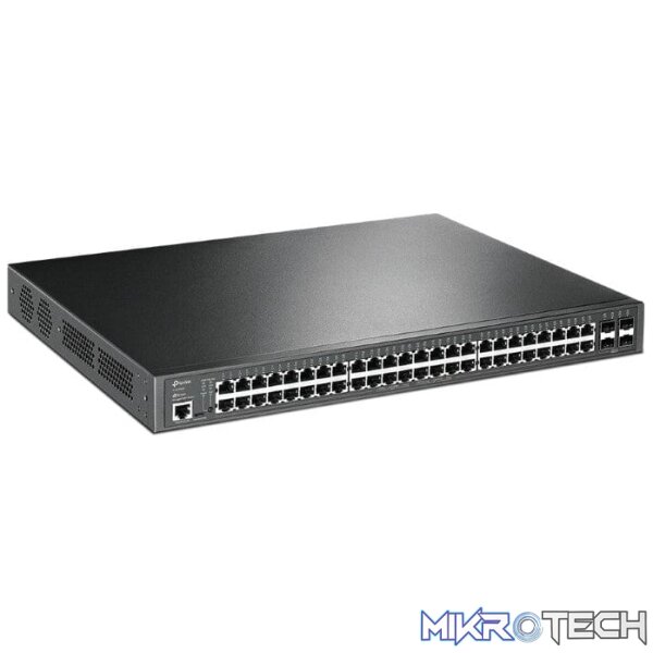 TP-Link TL-SG3452P JetStream 52-port Gigabit L2+ Managed Switch with 48-port PoE+ - Image 3