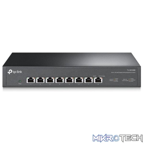 TP-Link TL-SX1008 8-Port Rackmount Network Switch - Image 2