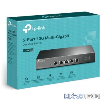 TP-Link TL-SX105 5-port 10GbE Desktop Unmanaged Switch