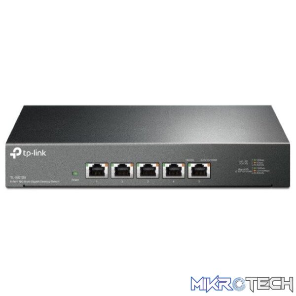 TP-Link TL-SX105 5-port 10GbE Desktop Unmanaged Switch - Image 2
