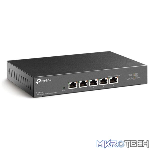 TP-Link TL-SX105 5-port 10GbE Desktop Unmanaged Switch - Image 3