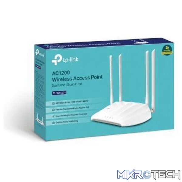 TP-Link TL-WA1201 AC1200 Wireless Access Point PoE TP-Link TL-WA1201 AC1200 Wireless Access Point PoE