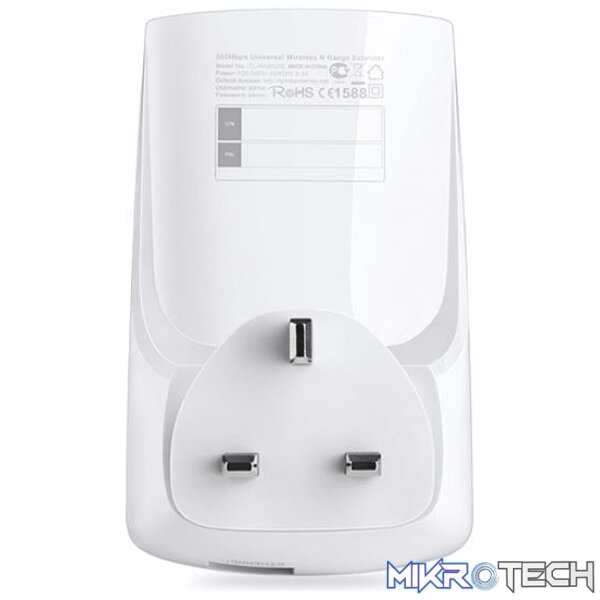 TP-Link TL-WA850RE 300Mbps Wi-Fi Range Extender - Image 4