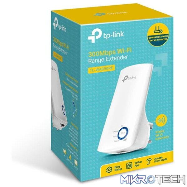 TP-Link TL-WA850RE 300Mbps Wi-Fi Range Extender - Image 8