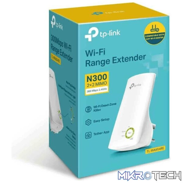 tl-wa854re-other-accessories-34622268899492 TP-Link TL-WA854RE 300Mbps Wi-Fi Range Extender - Image 1