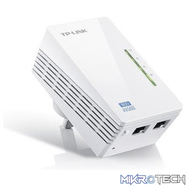 tl-wpa4220-repeaters-30251549753508 TP-Link TL-WPA4220 Av500 300 Mbits Ethernet LAN Wi-Fi White Single-Pack - Image 1