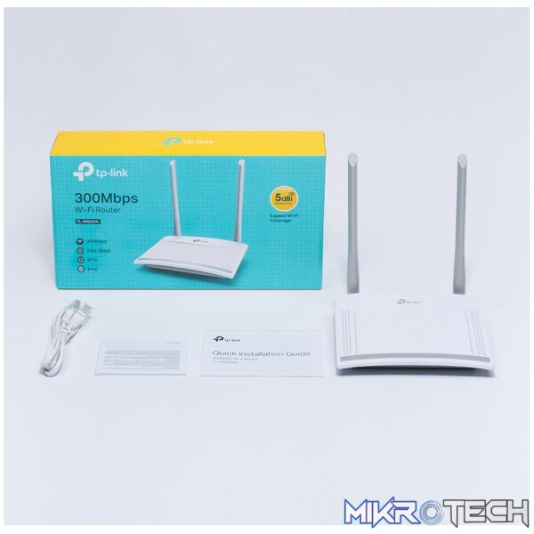 TP-Link TL-WR820N Wi-Fi 4 Wireless Router Single-band 2.4GHz Fast Ethernet White - Image 8