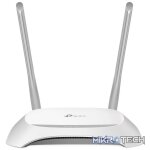 TP-Link TL-WR840N Wi-Fi 4 Wireless Router Single-band 2.4GHz Fast Ethernet Gray and White