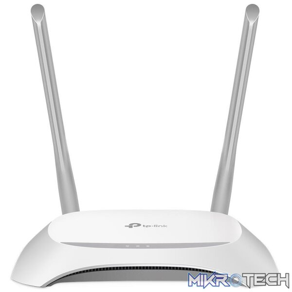 tl-wr840n-routers-20741015142564 TP-Link TL-WR840N Wi-Fi 4 Wireless Router Single-band 2.4GHz Fast Ethernet Gray and White - Image 1