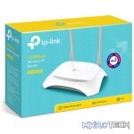TP-Link TL-WR840N Wi-Fi 4 Wireless Router Single-band 2.4GHz Fast Ethernet Gray and White - Image 3