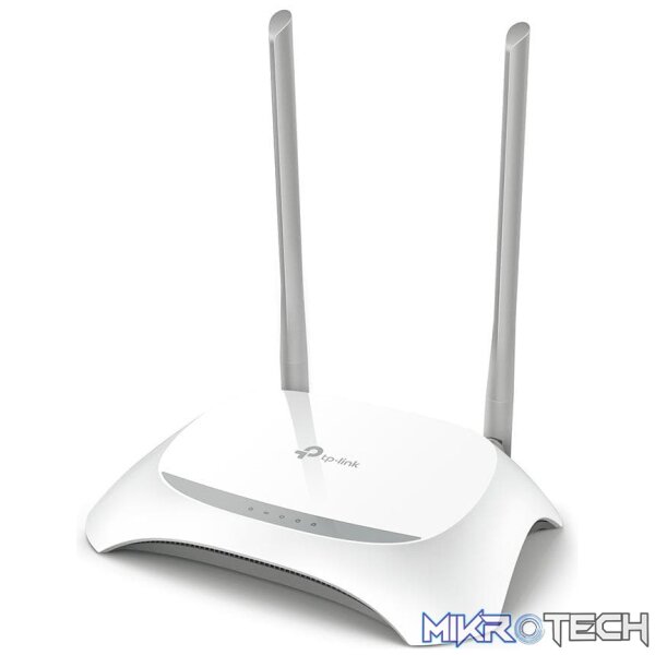 TP-Link TL-WR850N Wi-Fi 4 Wireless Router Single-band 2.4GHz Fast Ethernet Gray and White - Image 2