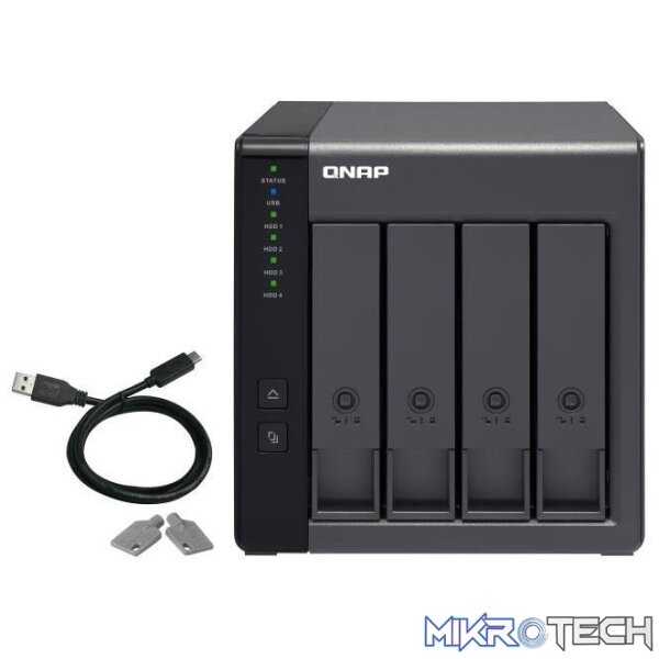 QNAP 4-bay Pedestal Expansion Model TR-004 QNAP 4-bay Pedestal Expansion Model TR-004