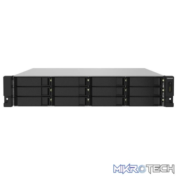QNAP TS-1232PXU-RP NAS Rack (2U) Ethernet LAN Black AL324 QNAP TS-1232PXU-RP NAS Rack (2U) Ethernet LAN Black AL324