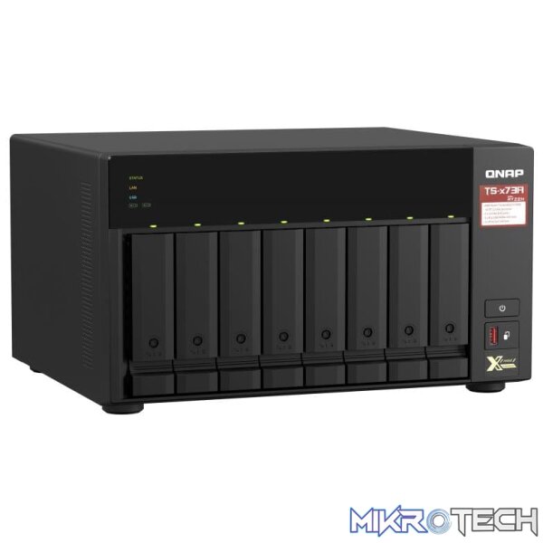QNAP TS-873A-8G Ethernet LAN NAS Tower V1500B - Image 5