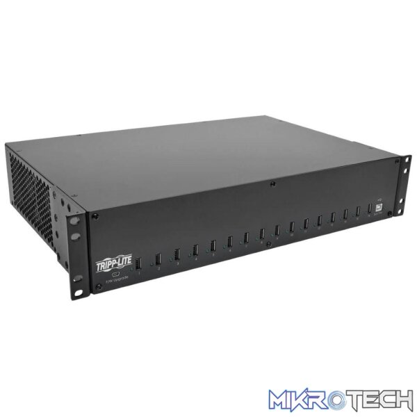 Eaton 16-port USB Charging Station with Syncing USB Charger Output 2U Rack-Mount U280-016-RMINT Eaton 16-port USB Charging Station with Syncing USB Charger Output 2U Rack-Mount U280-016-RMINT