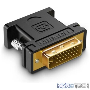 uGreen DVI-I 24+5 Male to VGA HD15 Female Adapter