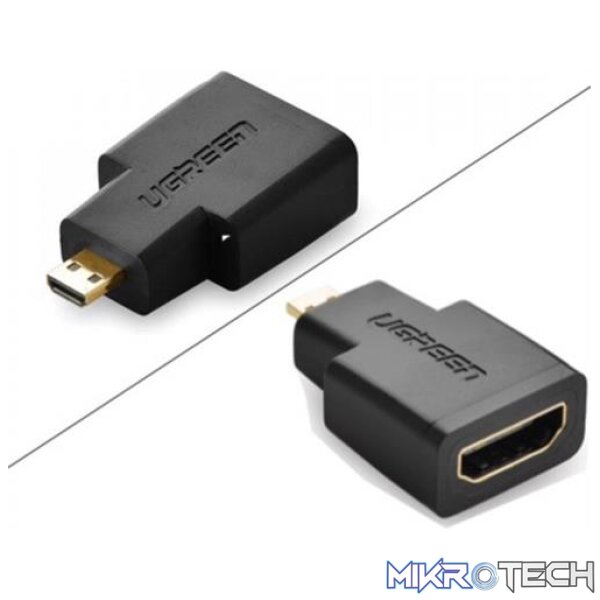 uGreen Micro HDMI Male to HDMI Female Adapter - Image 4