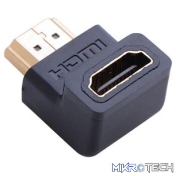 uGreen Version 2 HDMI Male To Female 90 Degree Down Angle Adapter