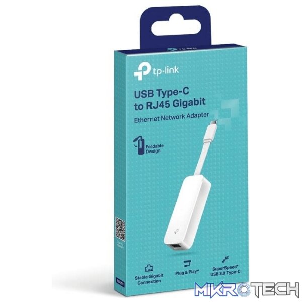 ue300c-network-adapters-43507018662052 TP-Link UE300C USB-C to RJ45 GbE Network Adapter - Image 1