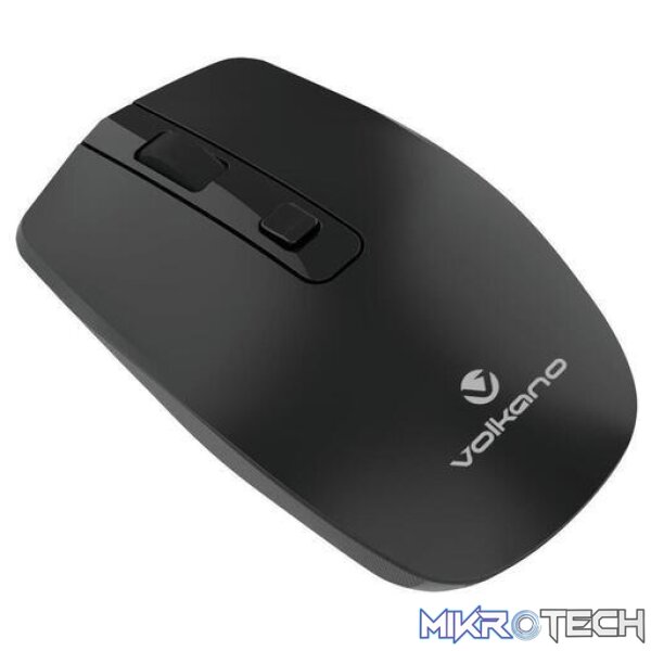 vk-20196-bk-mice-45519527149732 Volkano Granite Series Rechargeable Wireless Mouse - Black VK-20196-BK - Image 1