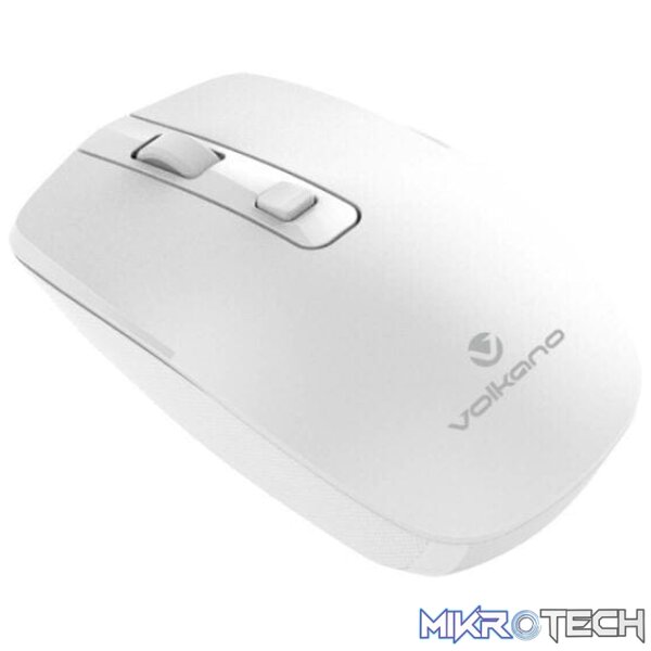 Volkano Granite Series Rechargeable Wireless Mouse - White VK-20196-WT - Image 3