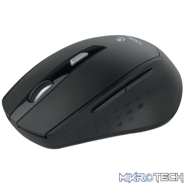 Volkano Chrome Series 2.4GHz Wireless Ergonomic Mouse - Black VK-20234-BK - Image 2