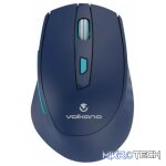 Volkano Chrome Series 2.4GHz Wireless Ergonomic Mouse - Blue VK-20234-BL