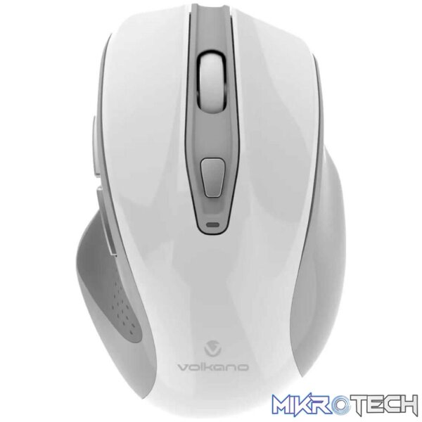 vk-20235-wt-mice-45519989112996 Volkano Aurum Series Rechargeable Bluetooth 2.4GHz Mouse - White VK-20235-WT - Image 1