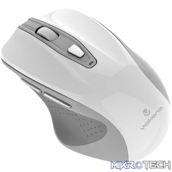 Volkano Aurum Series Rechargeable Bluetooth 2.4GHz Mouse - White VK-20235-WT - Image 2