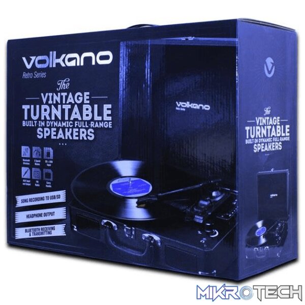 vk-3160-bk-other-accessories-43506940805284 Volkano Retro Series Turntable VK-3160-BK - Image 1