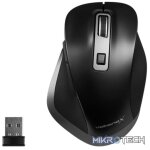 VolkanoX Amber Series Tri-Mode Rechargeable Wireless Mouse VKX-20085-BK