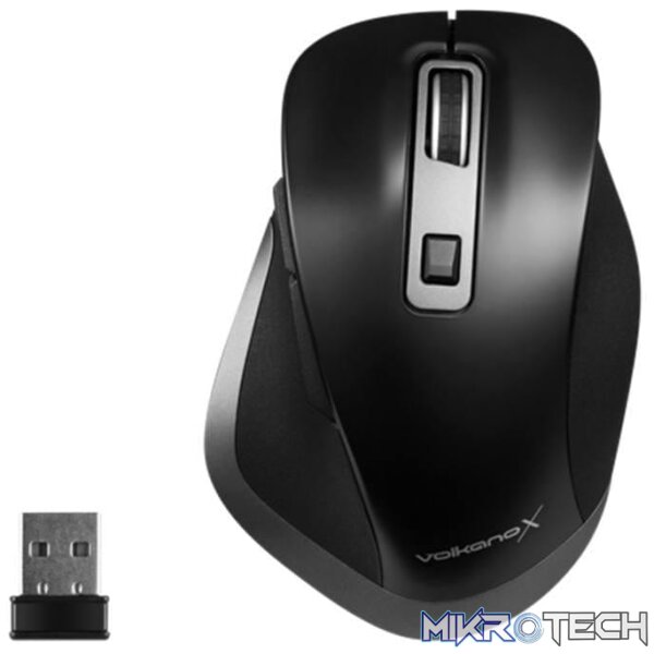 vkx-20085-bk-mice-52908184306031 VolkanoX Amber Series Tri-Mode Rechargeable Wireless Mouse VKX-20085-BK - Image 1