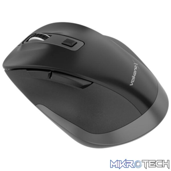 VolkanoX Amber Series Tri-Mode Rechargeable Wireless Mouse VKX-20085-BK - Image 2
