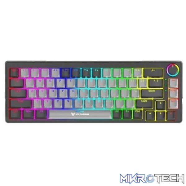 vx-232-gybk-keyboards-45532549742756 Volkano VX Gaming Sun-Wukong RGB Hot Swappable Mechanical Keyboard VX-232-GYBK - Image 1
