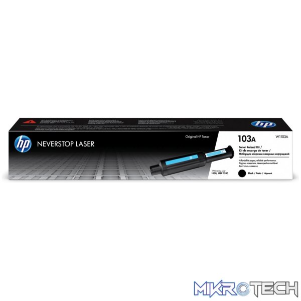 HP 103A Black Toner Cartridge 2 HP 103A Black Toner Cartridge 2