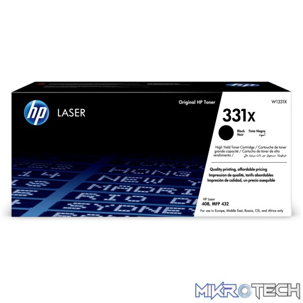 HP 331X Black Toner Cartridge 15 HP 331X Black Toner Cartridge 15