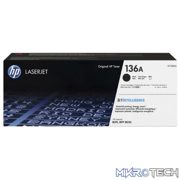 HP 136A Black Toner Cartridge 1 HP 136A Black Toner Cartridge 1