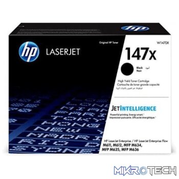 HP 147X Black Toner Cartridge 25