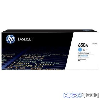 HP 658A Cyan Toner Cartridge 6