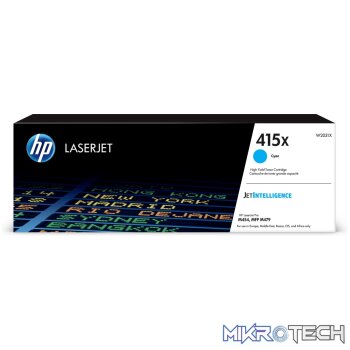 HP 415X Cyan Toner Cartridge 6