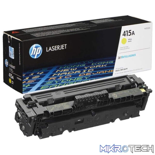 HP 415A Yellow Toner Cartridge 2,101 Pages Original W2032A Single-pack - Image 12