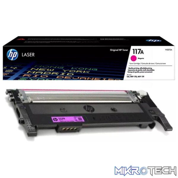 HP 117A Magenta Toner Cartridge 700 Pages Original W2073A Single-pack - Image 9