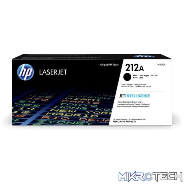 HP 212A Black Toner Cartridge 5,500 Pages Original W2120A Single-pack - Image 3
