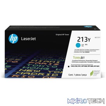HP 213Y LaserJet Cyan Extra High Yield Toner Cartridge 12