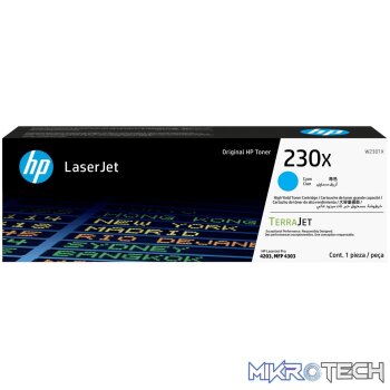 HP 230X Cyan Toner Cartridge 5