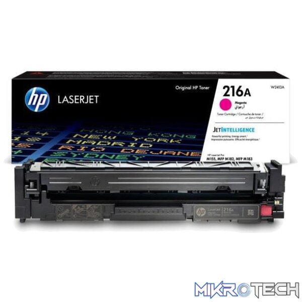 HP 216A Magenta Toner Cartridge 850 Pages Original W2413A Single-pack - Image 2
