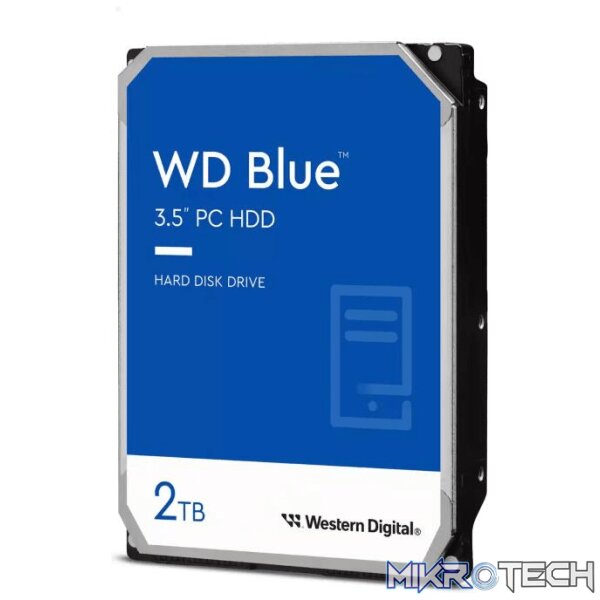 wd20earz-internal-hard-drives-43669486829732 Western Digital Blue 3.5-inch 2TB Internal HDD Western Digital20EARZ - Image 1