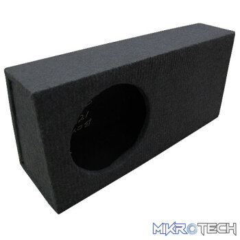 12" Single Long Sealed Slim Subwoofer Box